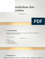 Materi Pertumbuhan Dan Peluruhan