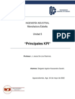 "Principales KPI": Manufactura Esbelta