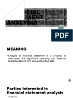 Financial Statement Analysis