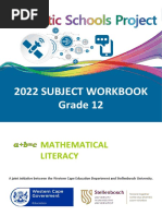 2022 Gr12 Maths Literacy Work