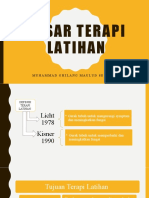 Dasar Terapi Latihan