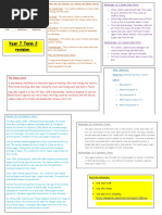 Year 7 Revision Term 2 - History