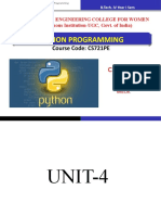 Unit-4 Python