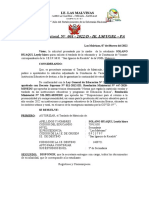 Resolución Directoral