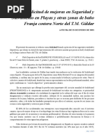 Solicitud Plan de Seguridad y Salvamento e Instalación Totem One - Up Costa Norte Gáldar PDF