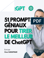 ChatGPT 51 Prompts Pour Tirer Le Meilleur