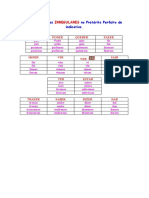 Lista de Verbos IRREGULARES No Pret+®rito Perfeito Do Indicativo