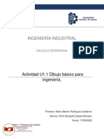 Actividad U1.1 Dibujo Básico para Ingeniería