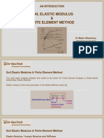 Soil Elastic Modulus & Finite Element Method: An Introduction