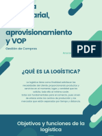 Logística Empresarial, Plan de Aprovisionamiento y VOP PDF