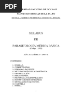 Sillabus de Parasitologia1