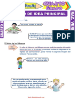 Ejemplo de Idea Principal: Razonamiento Verbal