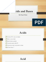 IGCSE Acid Base Concept