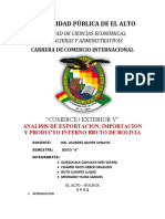 Comercio V - Expor-Impor-Pib