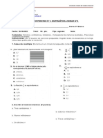 5° EV. PROCESO 1, Decimales