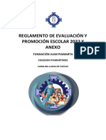 Reglamento de Evaluacion 9909