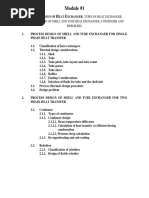 Process Design of Heat Exchanger