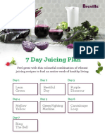 7 Day Juicing Plan