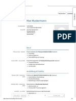 Lebenslauf Als PDF Für Ihre Bewerbung - Lebenslauf2go - de PDF