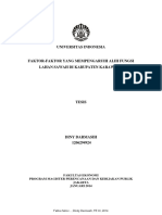 Faktor Yang Mempengaruhi Alih Fungsi Lahan Di Kabupaten Karawang PDF