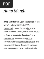 Anno Mundi 