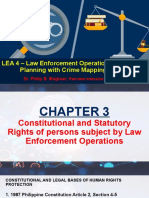 Chapter 3 - Constitutional Rights Subject by Law Enforcement Operations