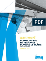 Knauf Doc Guide Technique Plafond Feu Janv 2023