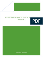 Corporate Finance Solution Manual PDF