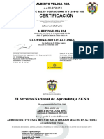 Certificados de Estudio