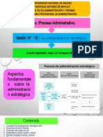 Sesión #10 Administración Estratégica