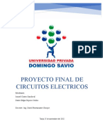 Proyecto Final de Circuitos Electricos