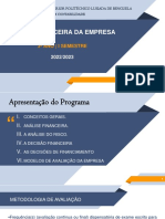 TEORIA FINANCEIRA DA EMPRESA Cap 1