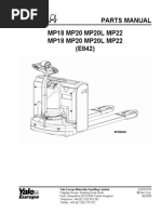 MP18 MP20 MP20L MP22 MP18 MP20 MP20L MP22 (E842) Parts Manual