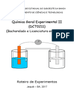 Caderno de Práticas - Química Geral II PDF