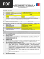 Especificaciones Técnicas SST