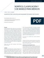 Dolor Neuropático, Clasificación Y Estrategias de Manejo para Médicos Generales