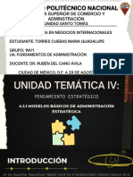 Tema 4.1.1 Modelos Básicos de Administración Estratégica PDF