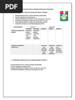 Educacion para El Trabajo Modulo Ocupacional