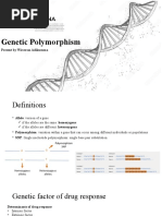 Genetic Polymorphism