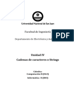 Cadena de Caracteres Strings PDF