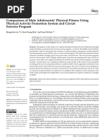 Comparison of Male Adolescents Physical Fitness U