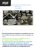 Educación Durante La Revolución Mexicana