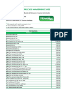 Novovet Lista de Precios - Noviembre 2021