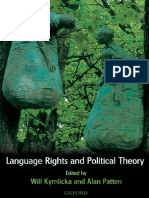 Language Rights and Political Theory (Will Kymlicka, Alan Patten) (Z-Library) PDF