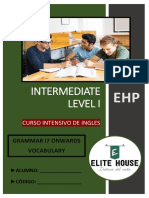 Libro de Trabajo - Intermediate Level 1 - Elite House Peru - Ehp - 2023