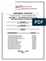 Informe 11 - Bioquimica Practica PDF