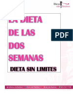 Dieta de Las Dos Semanas - Edicion Dieta Sin Limites