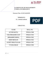 N.L. Dalmia Institute of Management Studies and Research: Business Plan of LOCALEATS