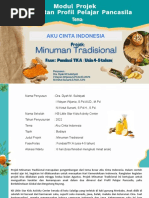 Modul Projek Aku Cinta Indonesia - Minuman Tradisional - Fase Fondasi