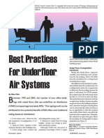 Best Practices For UFAD System PDF